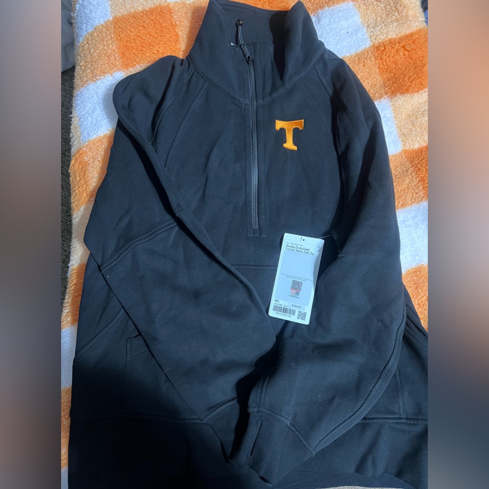 NWT SOLD OUT lululemon x TENNESSEE Scuba Oversized Funnel Neck Half-Zip
